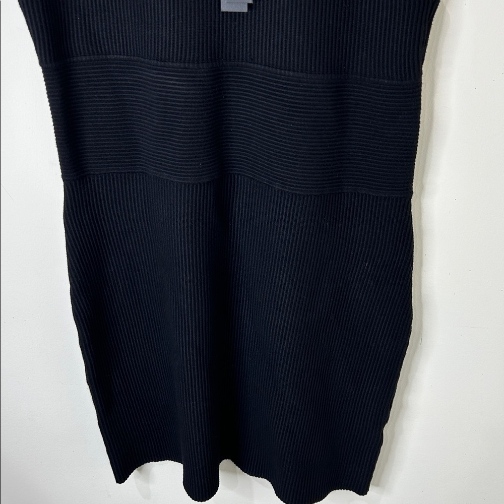 NWT House of Harlow 1960 Black Ribbed Knit Tank Dress Size XL - Picture 11 of 15
